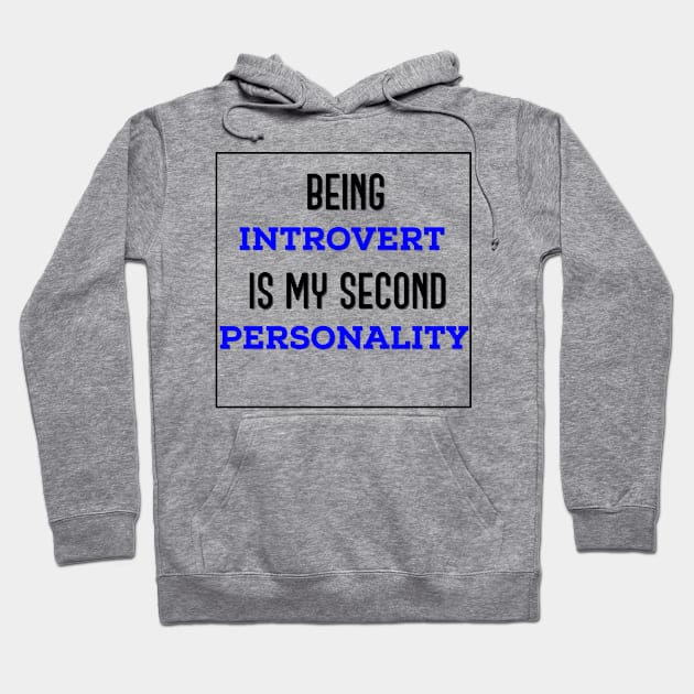 Being Introvert Hoodie by Izhan's Fashion wear